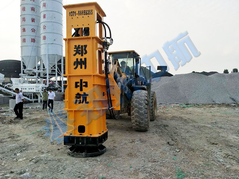 河北秦皇島液壓夯實機施工視頻